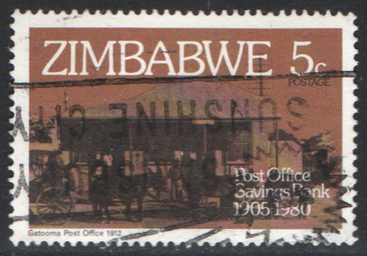 Zimbabwe Scott 434 Used